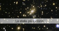 A 9 miliardi di anni-luce, Icarus è stata scoperta da un team internazionale con partecipazione Unife